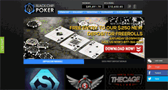 Desktop Screenshot of blackchippoker.eu